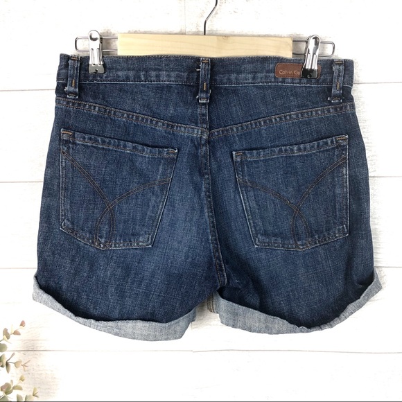 CALVIN KLEIN JEANS Cuffed Jean Shorts - Picture 2 of 6